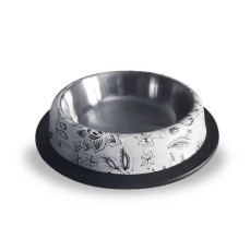 EuroDog Desenli Oval Mama Kabı 24cm - 24Oz