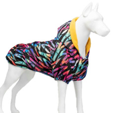 Lindo Cosmo Plus İçi Polarlı Su Geçirmez Köpek Yağmurluğu Beden 3