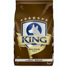 King Biftekli Yetişkin Köpek Maması 3 Kg