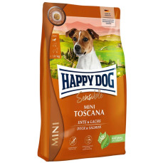 Happy Dog Mini Toscana Ördek ve Somonlu Köpek Maması 4kg