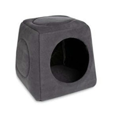 Pet Quatro İnfinity Üç Fonksiyonlu Kedi-Köpek Yuvası Gri