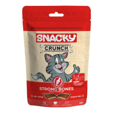 Snacky Crunch Strong Bones Tavuk-Peynir Kedi Ödülü 60gr