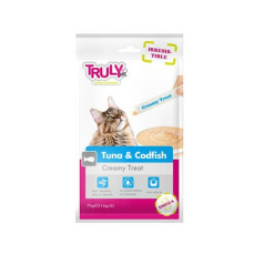 Truly Ton ve Morina Balıklı Kedi Pudingi 5x14 Gr