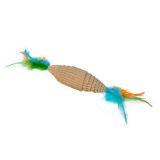 Eastland Tüylü Karton Kedi Oyuncağı 10x3cm