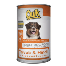 Quik Tavuk ve Hindili Köpek Konservesi 415 gr