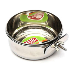 Flip 10 Oz Vidalı Çelik Kuş Yemliği