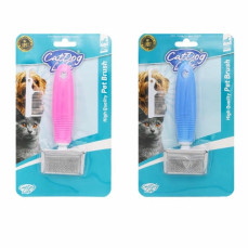 CatDogLife İnce Tel Kedi Köpek Tarağı Small 6x16,5 cm