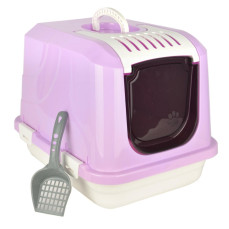 Ewox Üstten Açılır Lüx Kapalı Tuvalet Kabı 40x56x50 cm (Karışık Renklerde)