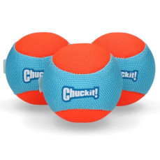 ChuckIt! Suda Batmayan Üçlü Köpek Topu (6 cm * 3 Adet)