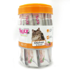 Truly Sıvı Kedi Ödülü Tavuk - Biftek 14 Gr 1 Adet