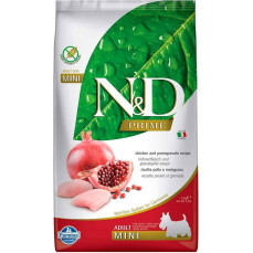 N&D Prime - Tavuklu ve Narlı Tahılsız Küçük Irk Yetişkin Köpek Maması 2,5KG