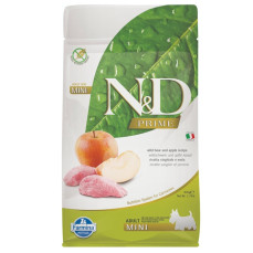 N&D Prime - Yaban Domuzlu ve Elmalı Tahılsız Küçük Irk Yetişkin Köpek Maması 800gr
