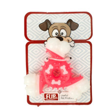 Flip Plastik Dental Ufo Köpek Diş Kaşıma Oyuncağı 11 cm