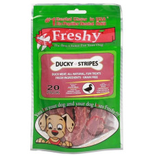 Freshy Ducky Stripes Ördekli Şerit Tahılsız Köpek Ödülü 80 gr
