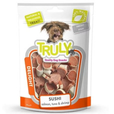 Truly Delight Somonlu Ton Balıklı ve Karidesli Sushi Köpek Ödül Maması 90gr