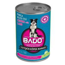 Bado Kuzu Etli Yetişkin Köpek Konservesi 400 gr