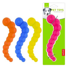 Nunbell Plastik Tırtıl Köpek Oyuncağı 15CM (Karışık Renklerde)