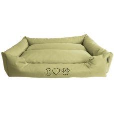 Ewox Frezya Su Geçirmez Evcil Hayvan Yatağı Açık Kahverengi 75x60 cm