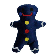 Ewox Many Sesli, Kumaş Nakışlı Kedi Oyuncağı 13x10Cm (Karışık Renklerde)