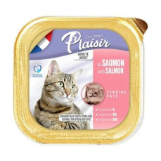 Plaisir Salmon Pate Adult Cat Somon Balıklı Yaş Yetişkin Kedi Maması 100Gr