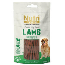 Nutri Canin Tahılsız Kuzulu Şeritler Köpek Ödül Maması 80gr