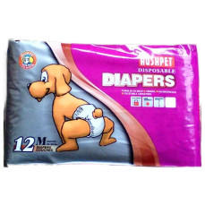 Hushpet Yapışkanlı Köpek Bezi 12li