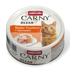 Animonda Carny Ton Balıklı Karidesli Konserve 80Gr