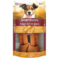 Smart Bones Fıstık Ezmeli Medium Köpek Ödülü Çiğneme Kemiği 2'li (158 gr)