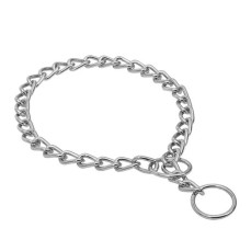 Doggie Boğma Zincir Krom Kaplama Köpek Boyun Tasması 3x35-45 cm