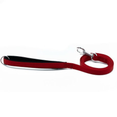 Doggie Dokuma Köpek Gezdirme Kayışı M 1.5x160cm Kırmızı