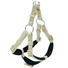 Doggie Konforlu Dokumadan El Yapımı Ronin Model Köpek Göğüs Tasması Haki 1,5x35-40cm