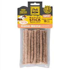 Delibon Super Munchy Köpek Ödülü Çubuk Dana Meme Kalın 15'li