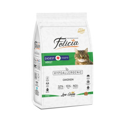 Felicia Az Tahıllı Tavuklu Yetişkin Kedi Maması 400g
