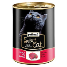 Patimax Parça Ton Balıklı Konserve Yetişkin Kedi Maması 400 G