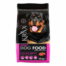 Krax Kuzu Etli Pirinçli Köpek Maması 15 Kg