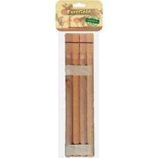 EuroGold Doğal Ahşap Tünek 40 Cm 4'lü