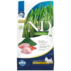 N&D Spirulina - Kuzulu ve Spirulinalı Tahılsız Küçük Irk Yetişkin Köpek Maması 2KG
