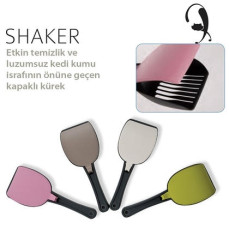 MP Shaker Kapaklı Kedi Kumu Küreği