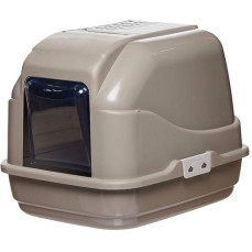 Imac Easy Cat Flitreli Kapalı Kedi Tuvalet Kapı Gri 50x40x40cm