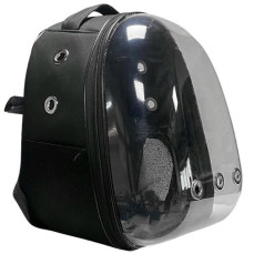 Teng Jumbo Astronot Kedi ve Köpek Çantası Siyah (47 x 37 x 33 cm)