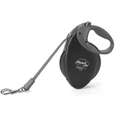 Flexi Giant Şerit Otomatik Gezdirme Tasması Siyah [XLarge] 8m