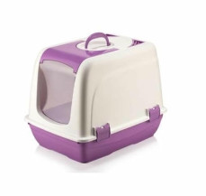 Şenyayla Kapalı Kedi Tuvaleti Mor 37*40*40 cm