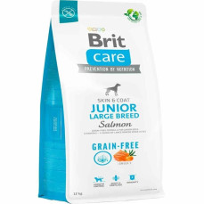Brit Care Junior Skin & Coat Somonlu Tahılsız Büyük Irk Yavru Köpek Maması 12KG