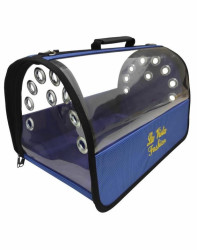 Lüx Şeffaf Fly Bag Çanta ( Mavi )