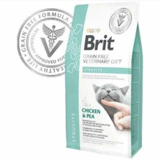 Brit Veterinary Diet STRUVITE Üriner Sağlığı Destekleyici Tahılsız Kedi Maması 5KG
