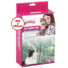 Pawise Balkon ve Pencere İçin Kedi Şeffaf Koruma Ağı 6x3m