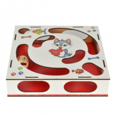 Flip Resimli Kedi Oyun Konsolu Kare 30x30cm