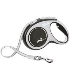 Flexi New Comfort Şerit Otomatik Gezdirme Tasması Siyah [Medium] 5m