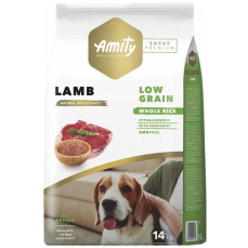Amity Süper Premium HYPO-ALLERGENIC Kuzulu Düşük Tahıllı Yetişkin Köpek Maması 14KG