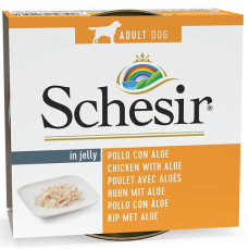 Schesir Jelly - Tavuk Etli ve Aloeveralı Yetişkin Köpek Konservesi 150gr
